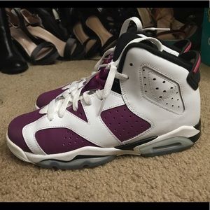 Retro 6 grape Jordan’s